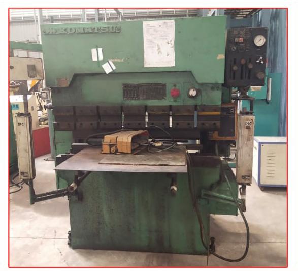 1500 x 6 mm (thickness) Mechanical Press Break Machine