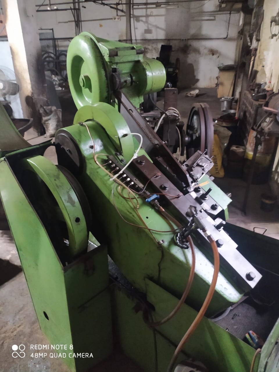 M6 x 65 Flat Die Thread Rolling Machine