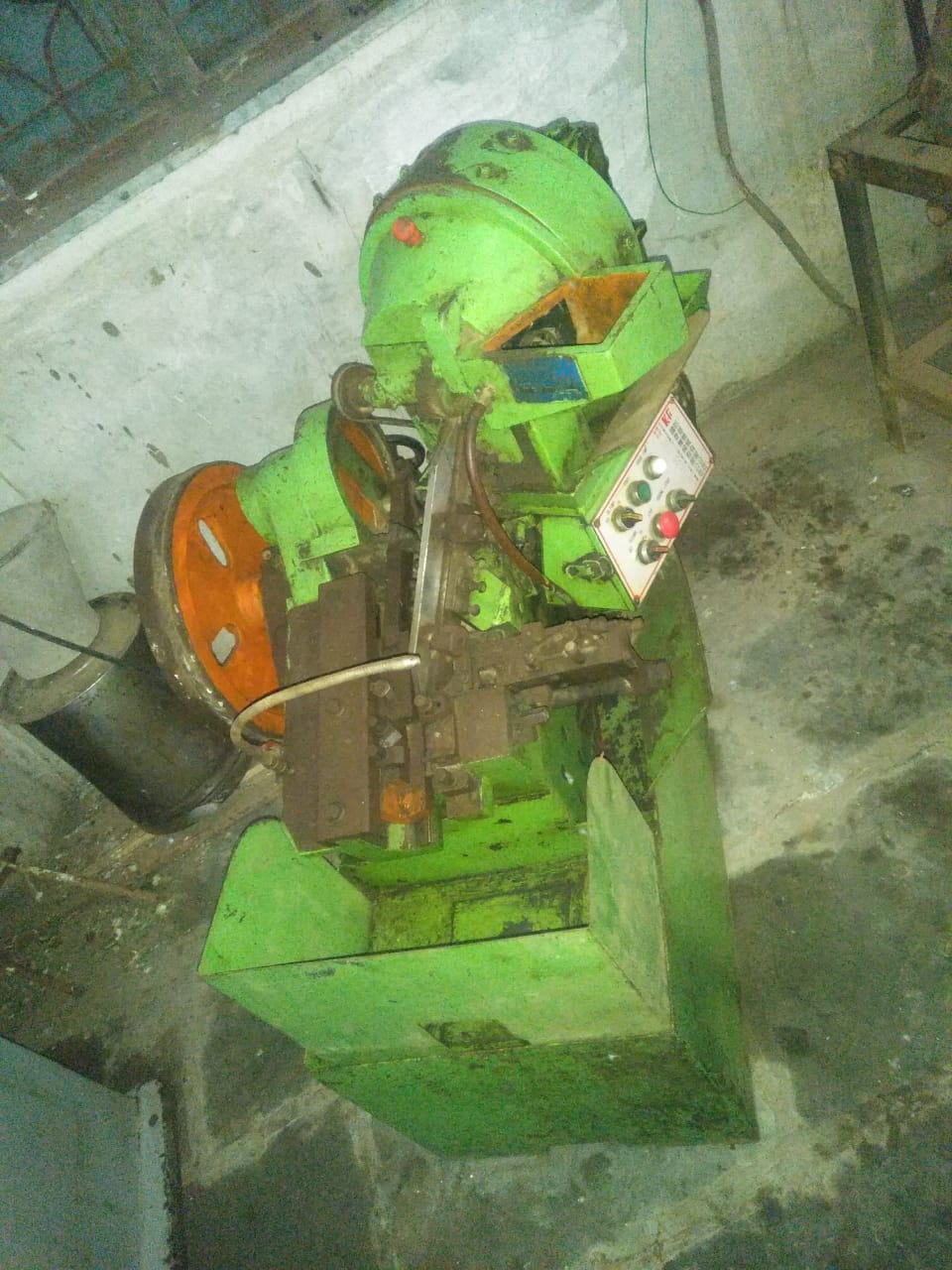 M5 X 50 Flat Die Thread Rolling Machine