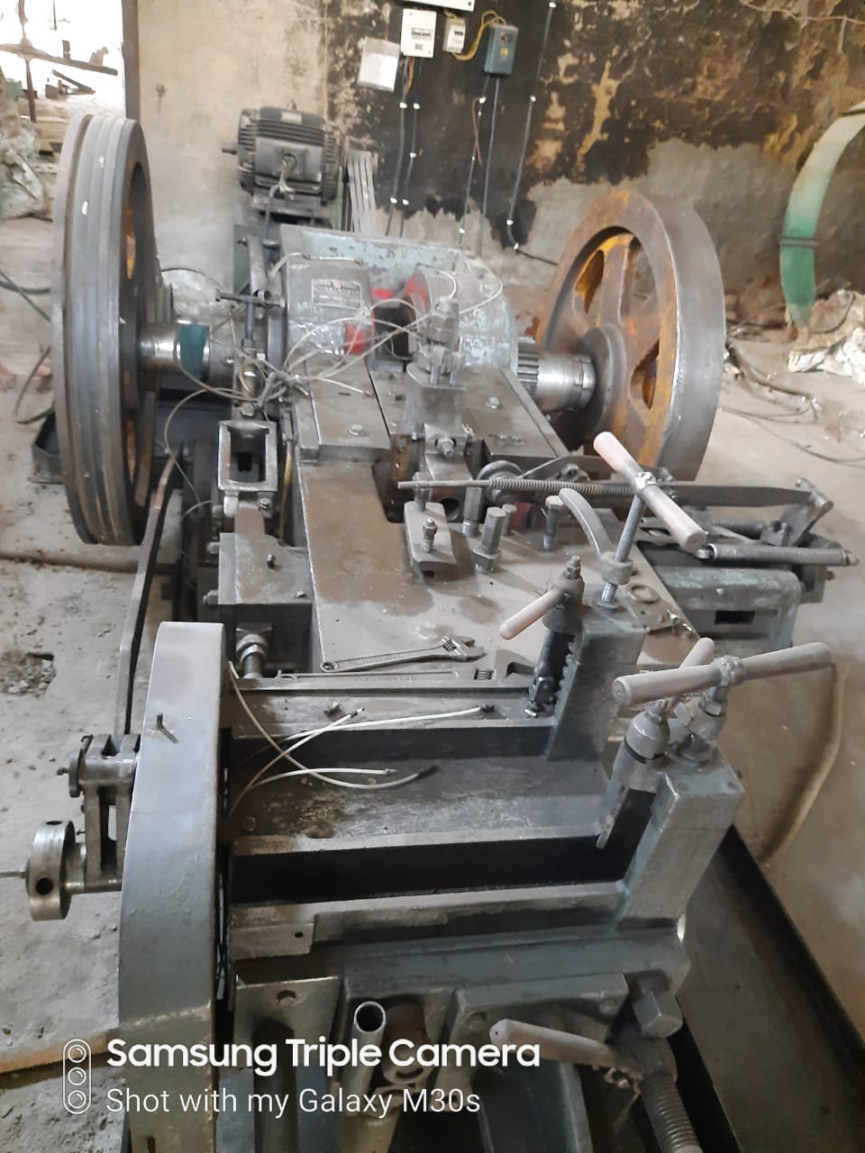 M12 X 180 1 die 2 blow solid die header machine