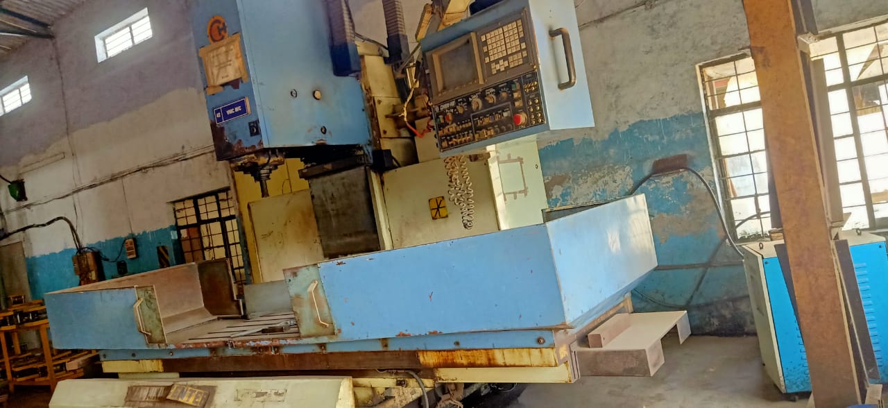 1400 x 600 x 600 (Axis Size ) 3 Axis VMC Machine