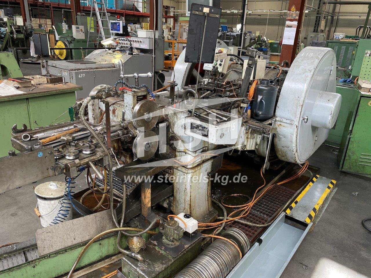 M10 X 130 1 Die 2 Blow Cold Header Machine
