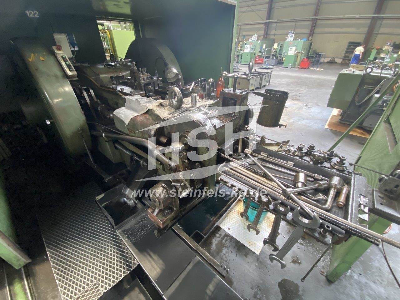 M12 X 130 1 Die 2 Blow Cold Header Machine