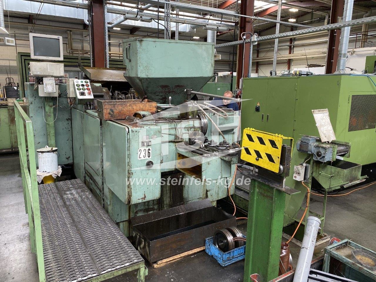 M12 X 80 1 Die 2 Blow Cold Header Machine