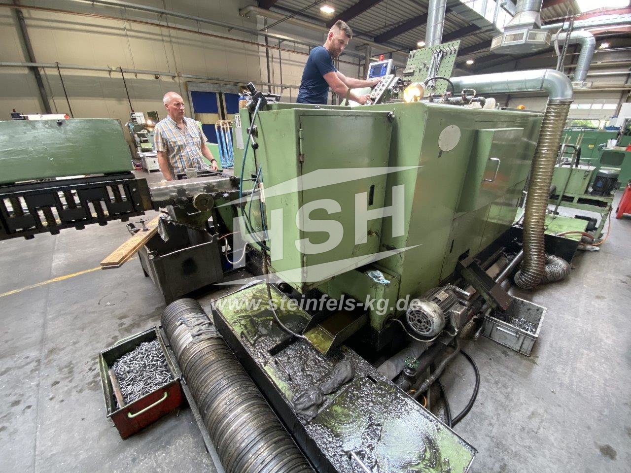 M12 x 90 3 Die 3 Blow cold header machine
