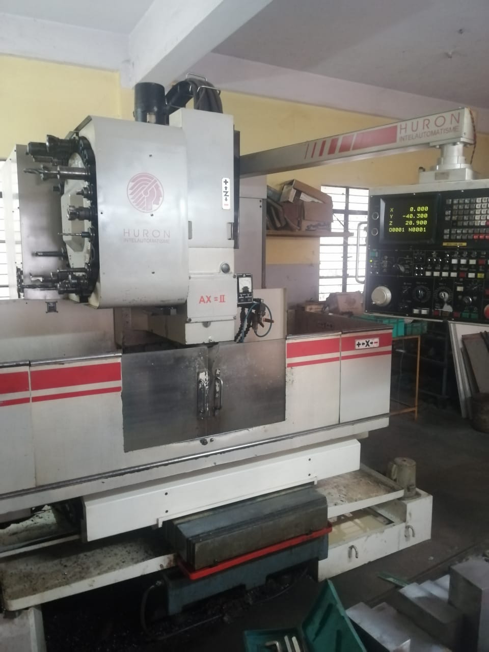 750 x 600 x 450 (Axis size ) 3 Axis VMC Machine
