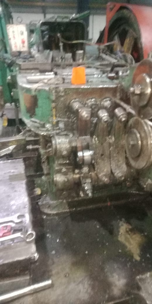 3 die 3 station bolt former machine 