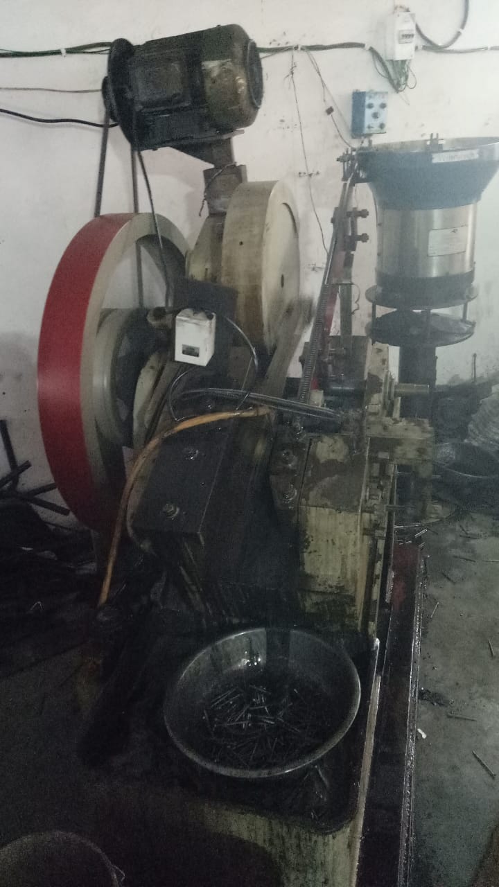 m8 x 100 Flat Die Threading Machine