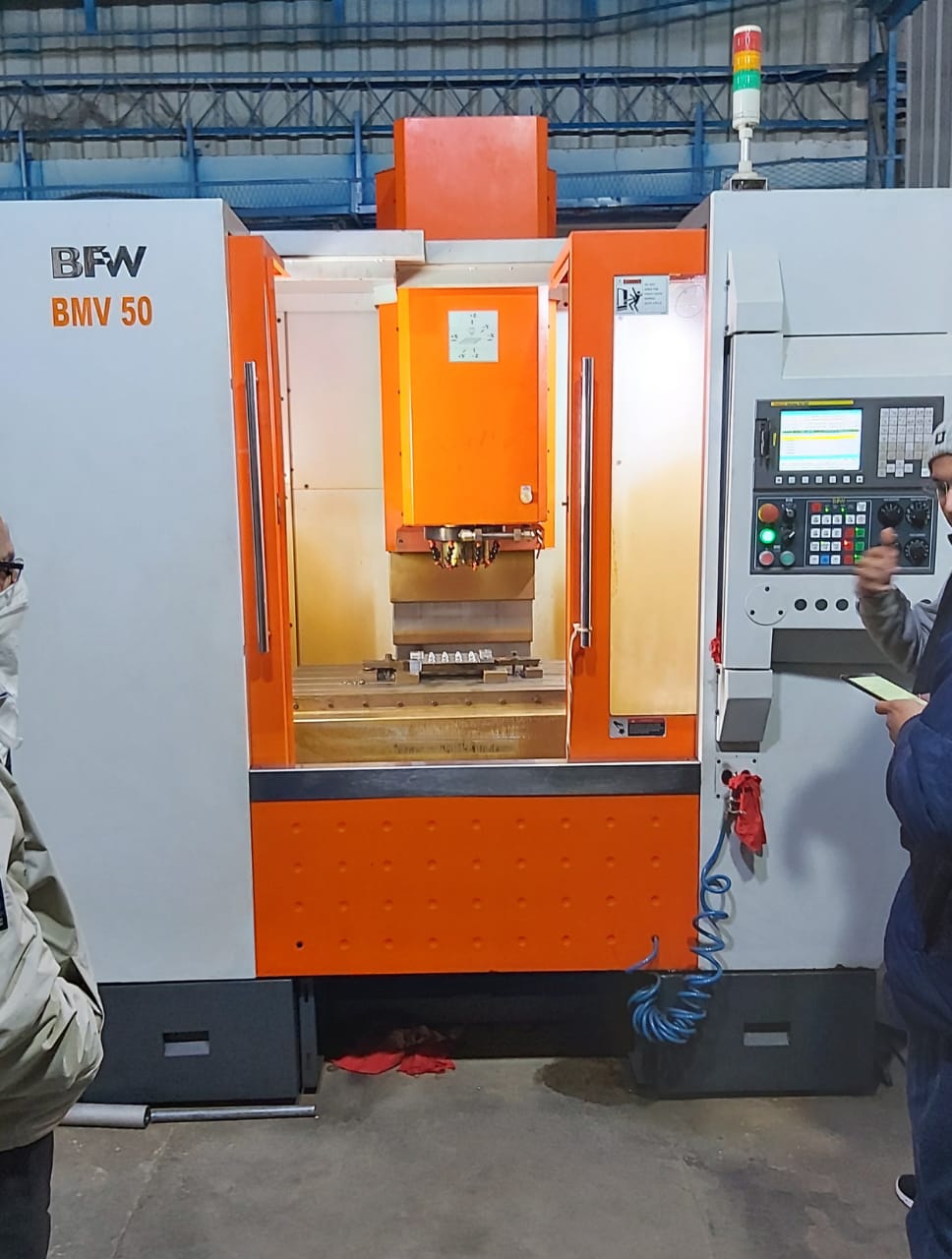 800 x 500 x 500 (Axis Size ) 3 Axis VMC Machine